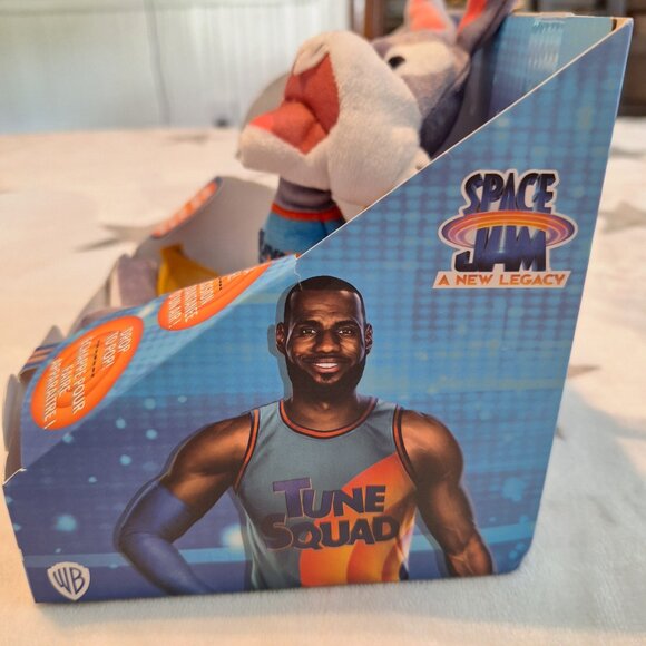 Space Jam A New Legacy: Bugs Bunny Plush Drop 'n Pop‎ Basketball Kids Toy - Picture 5 of 12